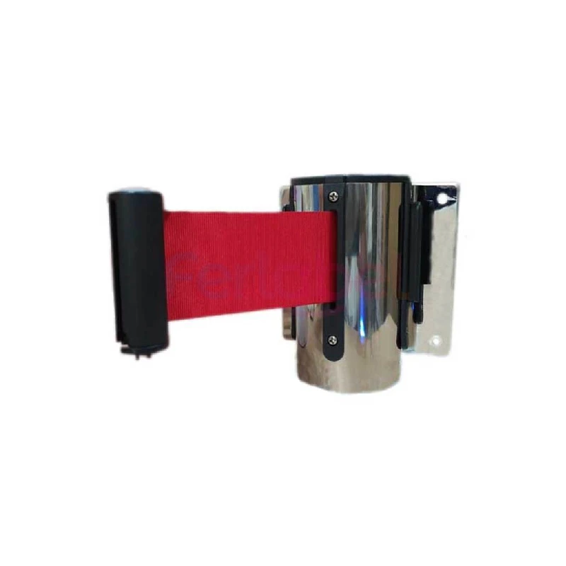 Tendinastro Eliminacode da Parete cm 190 con Nastro Rosso per Colonnina Privacy