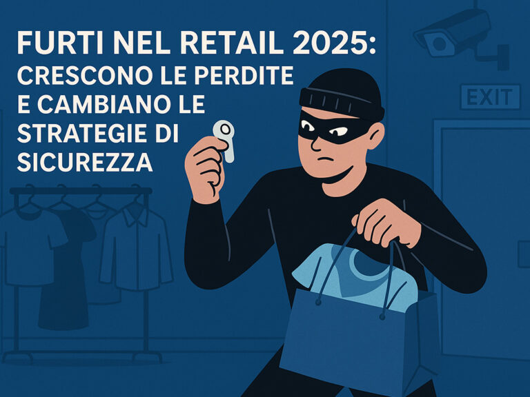 Furti nel Retail 2025: Crescono le Perdite e Cambiano le Strategie di Sicurezza
