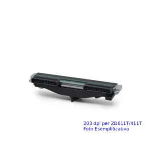 Kit Testina di Stampa Zebra 203 dpi (P1117258-232) per ZD411T e ZD611T