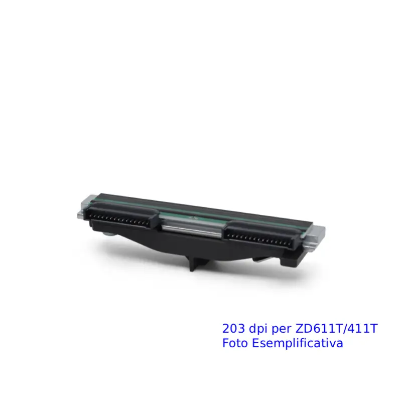 Kit Testina di Stampa Zebra 203 dpi (P1117258-232) per ZD411T e ZD611T