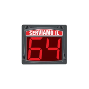 Display Eliminacode TD04 – Display a 2 Cifre con Avvisatore Acustico