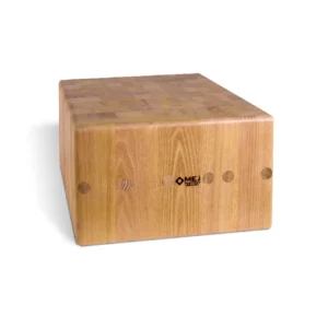 Ceppo macelleria in legno massello con sistema Anima